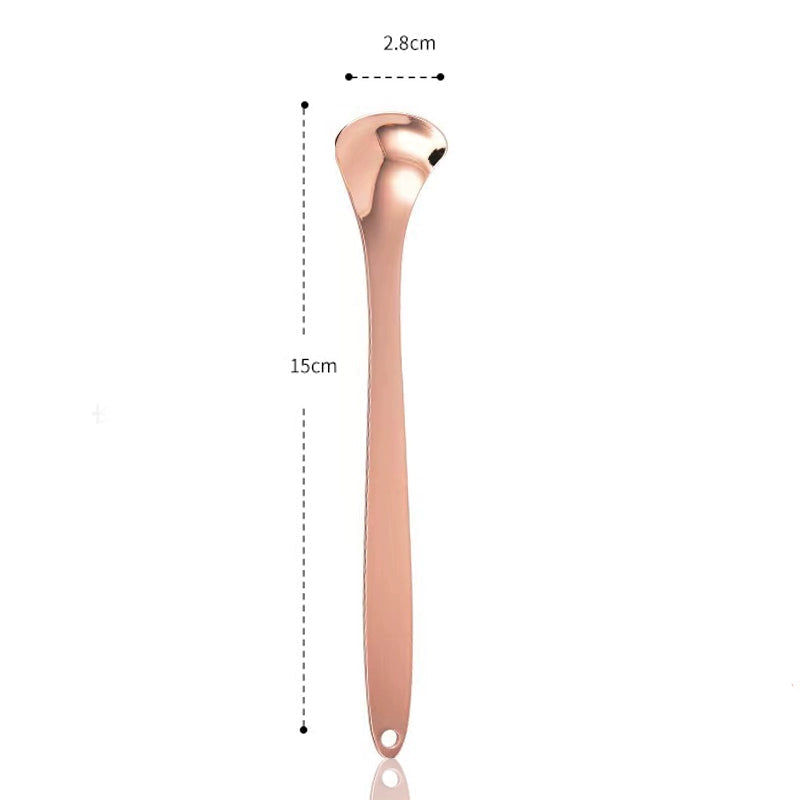 Stainless Steel Tongue Scraper Cleaning Oral Tongue Coating.