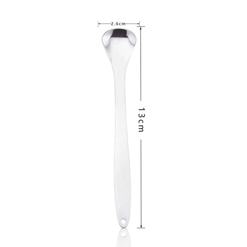 Stainless Steel Tongue Scraper Cleaning Oral Tongue Coating.